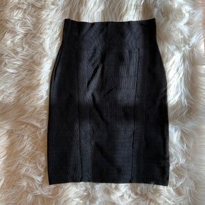 Rock & Republic Ribbed Mid Length Skirt